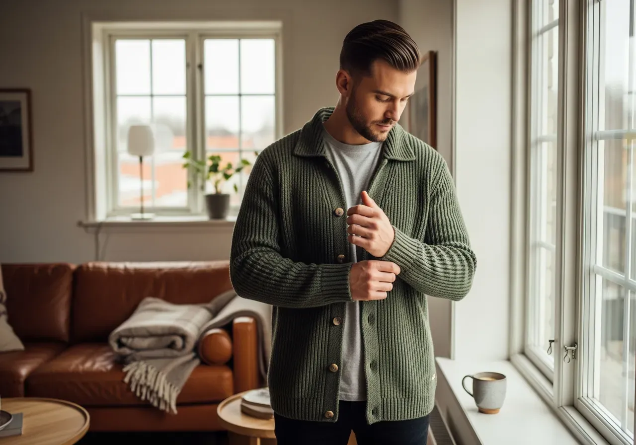 Guide för huvtröja och kashmirväst