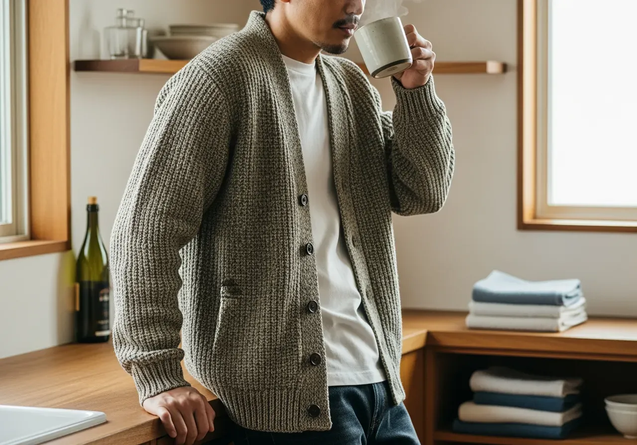 Kofta som stickad överskjorta guide