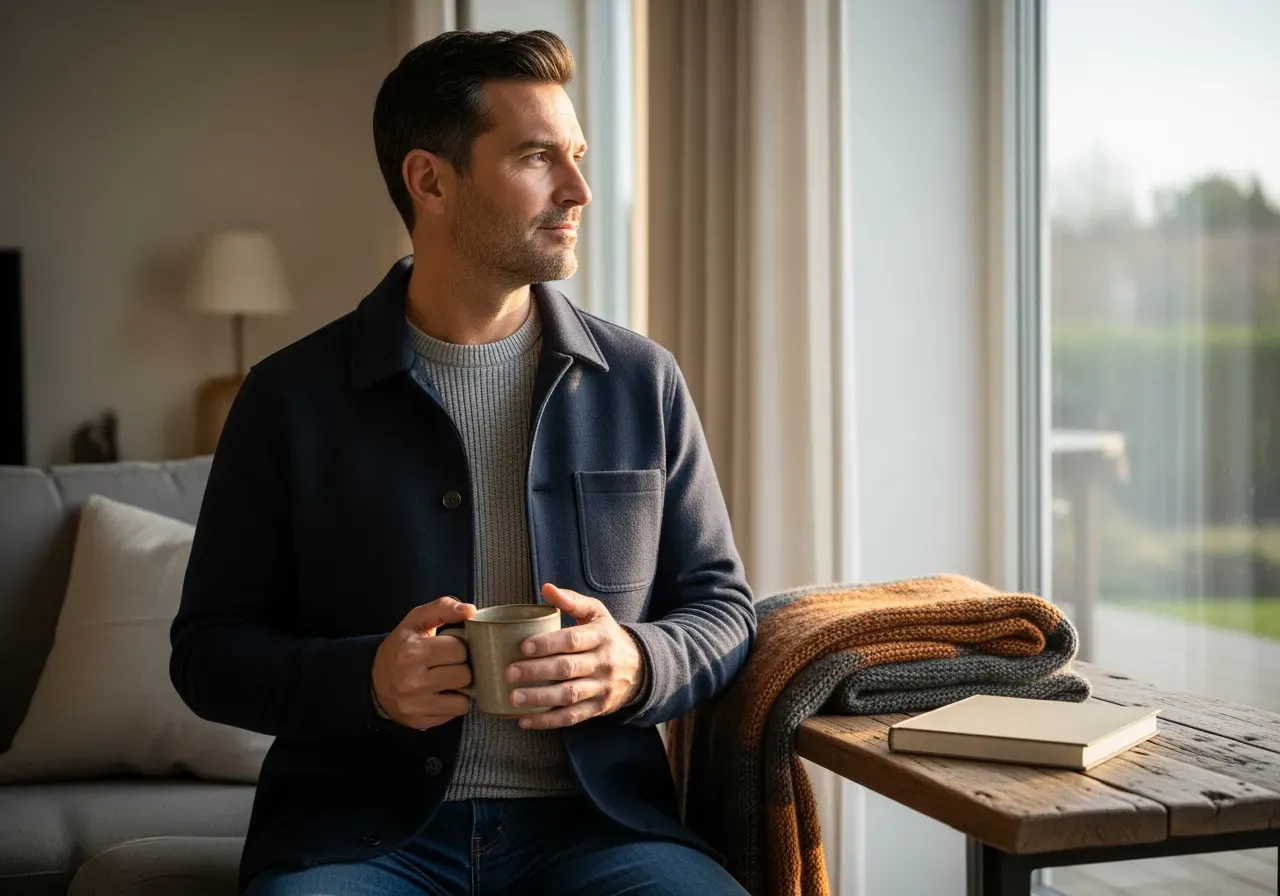 Mössor i mörk tonal stil