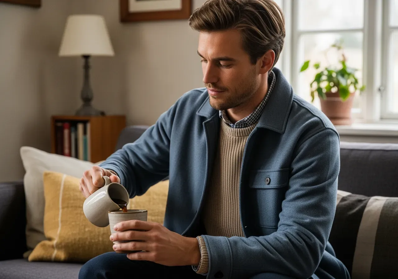 Svarta röda och marinblå mössor