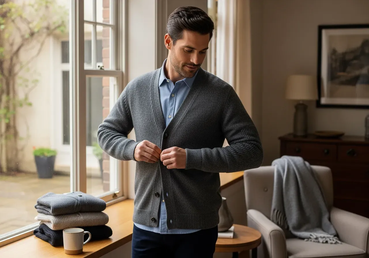 Stickade pikéer i vardagsstil