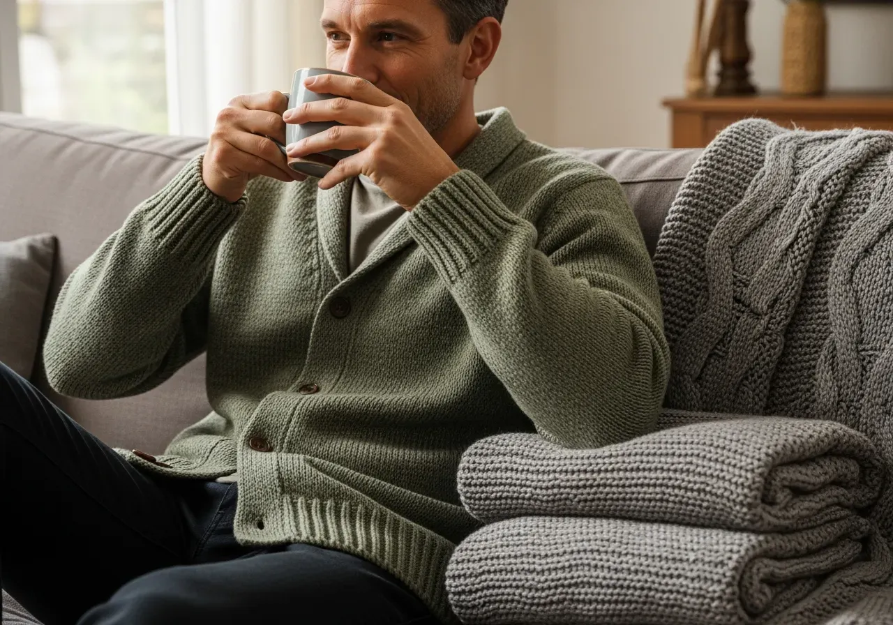 Brun rundhalsad kashmirtröja guide