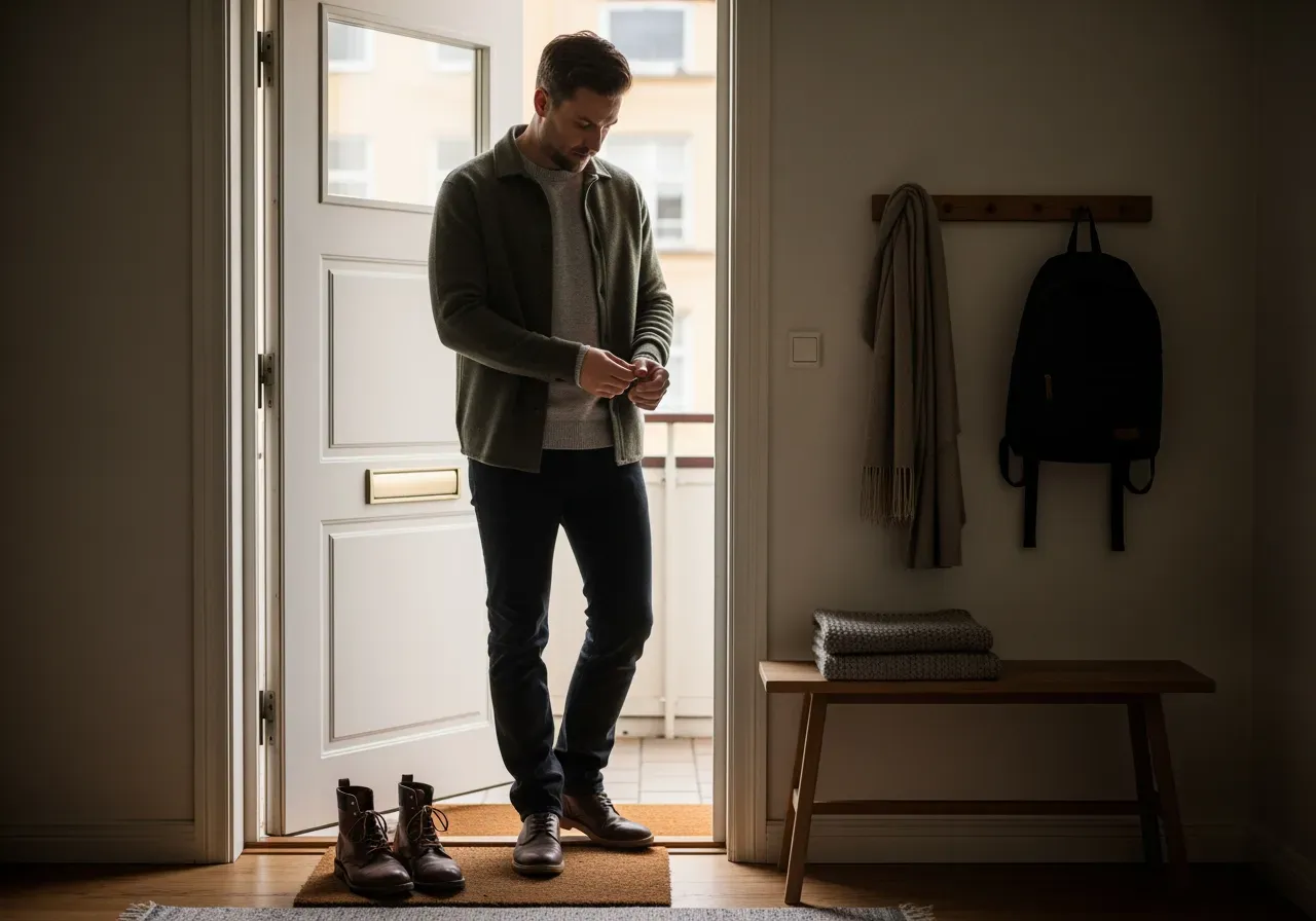 Skötsel av rundhalsad kashmirtröja