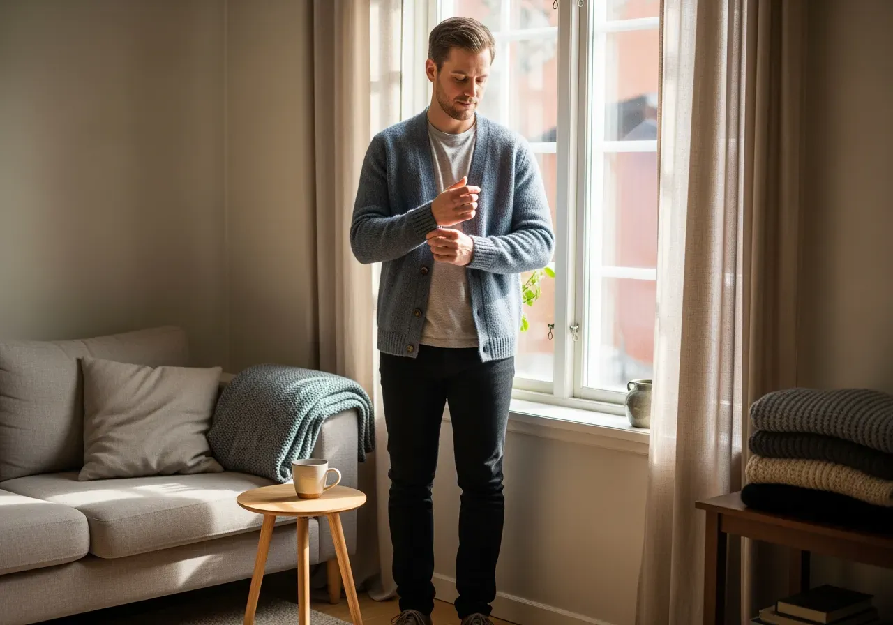 Storleksguide Avenue T vit marin grå